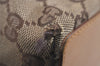 Authentic GUCCI Vintage Shoulder Tote Bag GG Canvas Leather 0021098 Brown 2171J