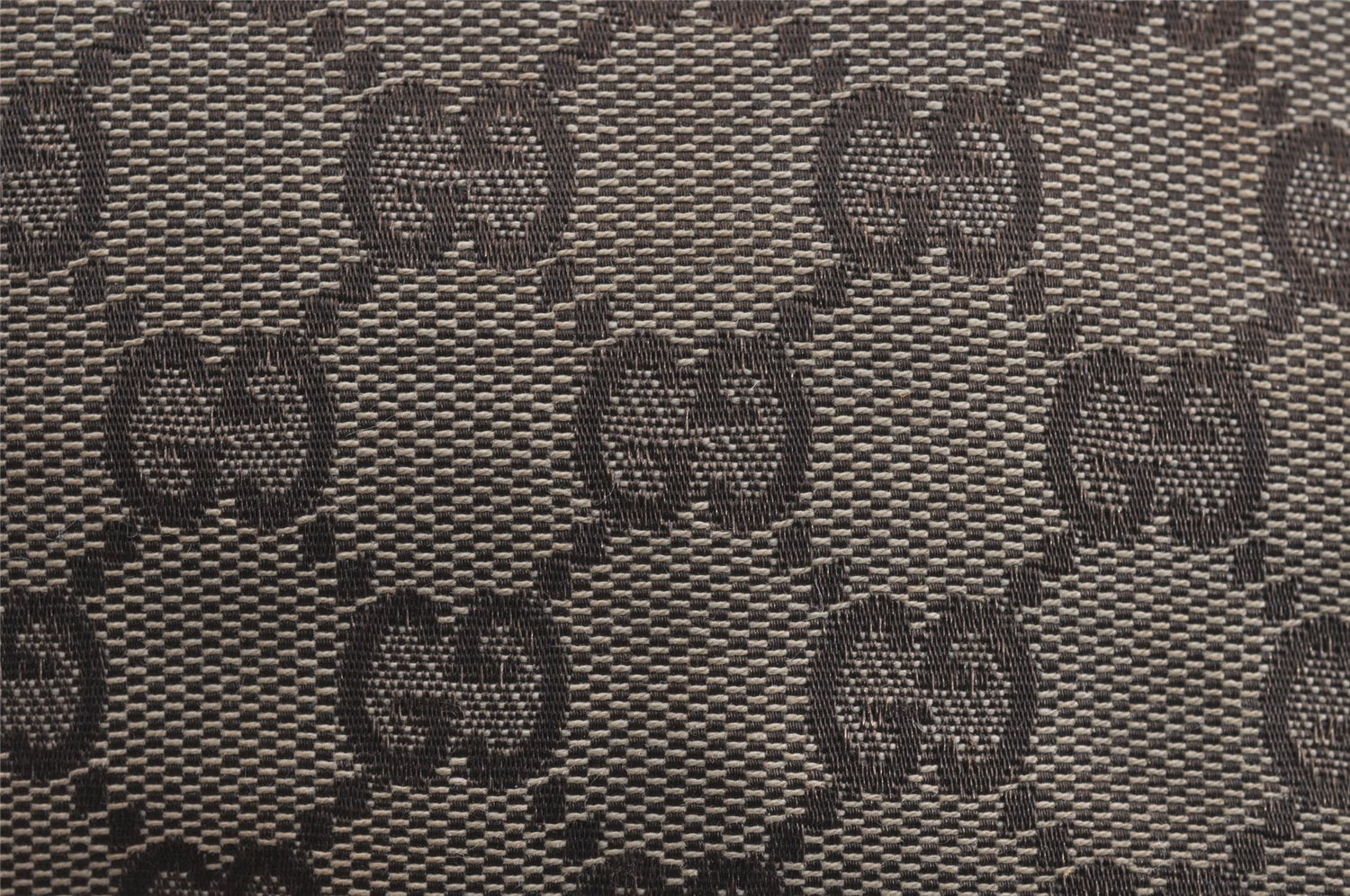 Authentic GUCCI Vintage Shoulder Tote Bag GG Canvas Leather 0021098 Brown 2171J