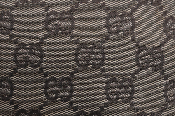 Authentic GUCCI Vintage Shoulder Tote Bag GG Canvas Leather 0021098 Brown 2171J