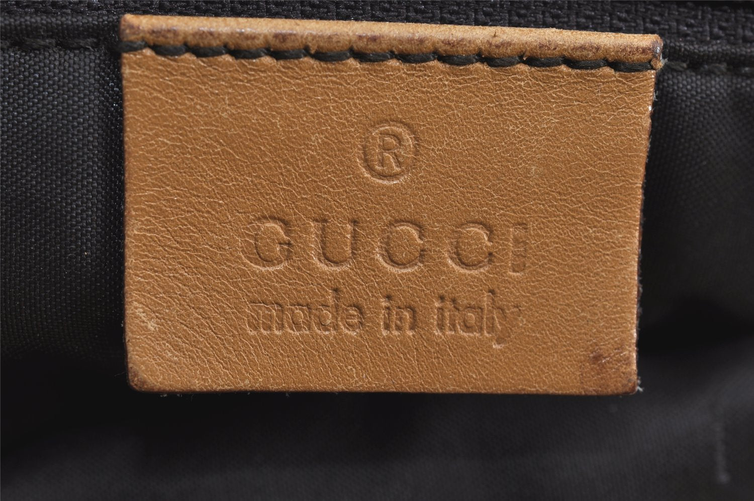 Authentic GUCCI Vintage Shoulder Tote Bag GG Canvas Leather 0021098 Brown 2171J