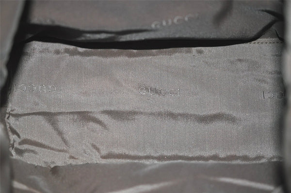 Authentic GUCCI Vintage Shoulder Tote Bag GG Canvas Leather 0021098 Brown 2171J