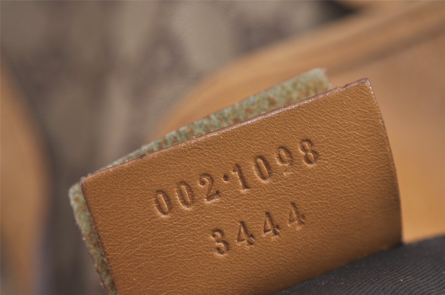 Authentic GUCCI Vintage Shoulder Tote Bag GG Canvas Leather 0021098 Brown 2171J