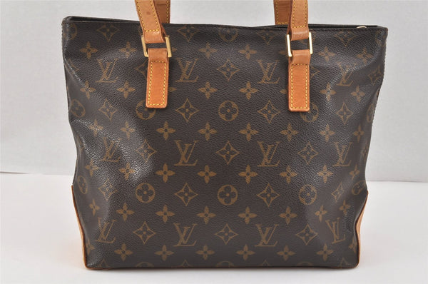 Authentic Louis Vuitton Monogram Cabas Piano Shoulder Tote Bag M51148 LV 2171K