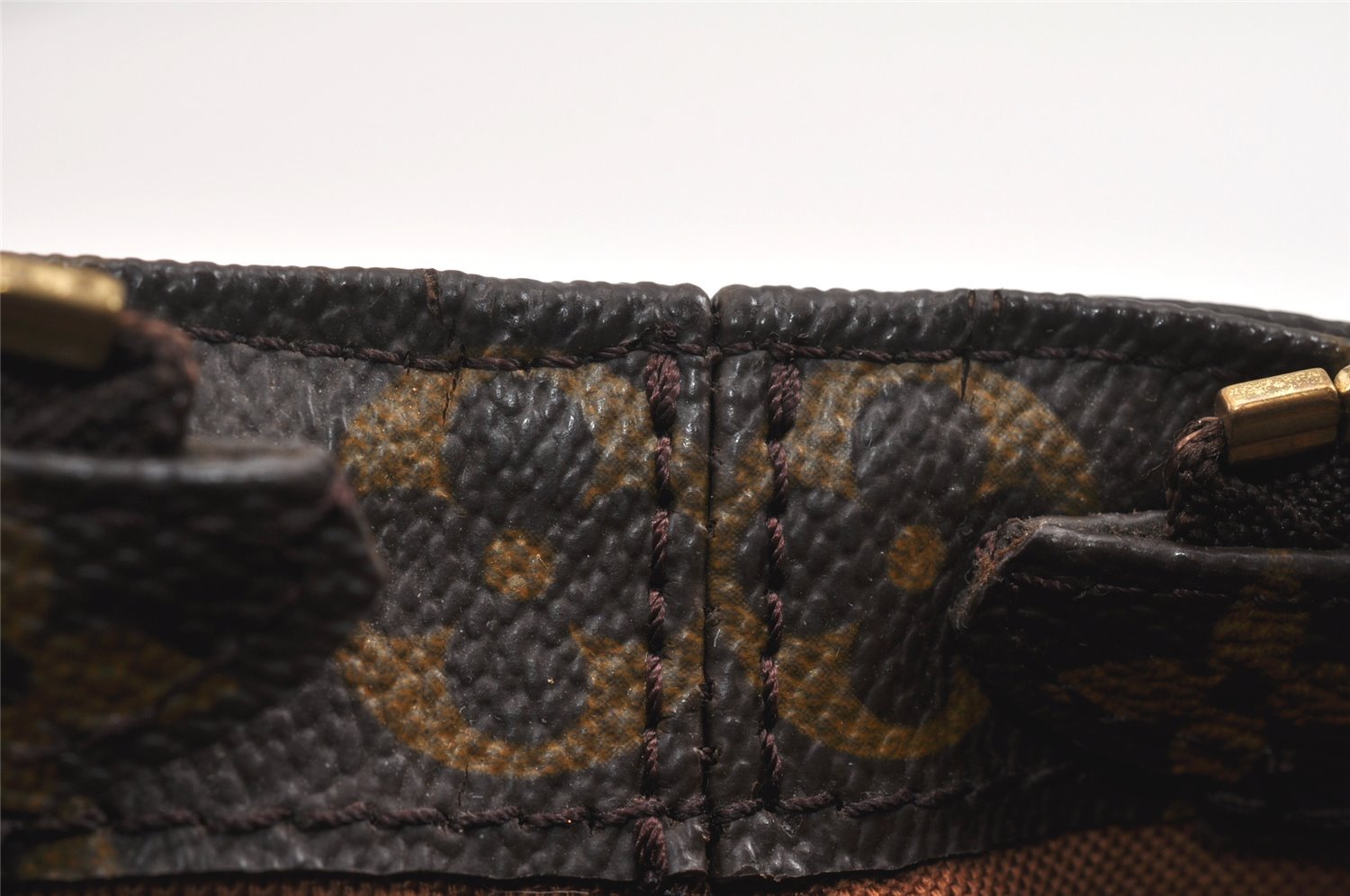 Authentic Louis Vuitton Monogram Cabas Piano Shoulder Tote Bag M51148 LV 2171K