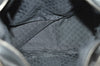 Authentic GUCCI Web Sherry Line Shoulder Bag Canvas Leather 01234 Black 2172I