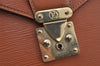 Authentic Louis Vuitton Epi Serviette Conseiller Briefcase Brown M54428 LV 2172J