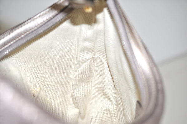 Authentic GUCCI Guccissima Twins GG Leather Shoulder Bag 232962 Purple 2173I