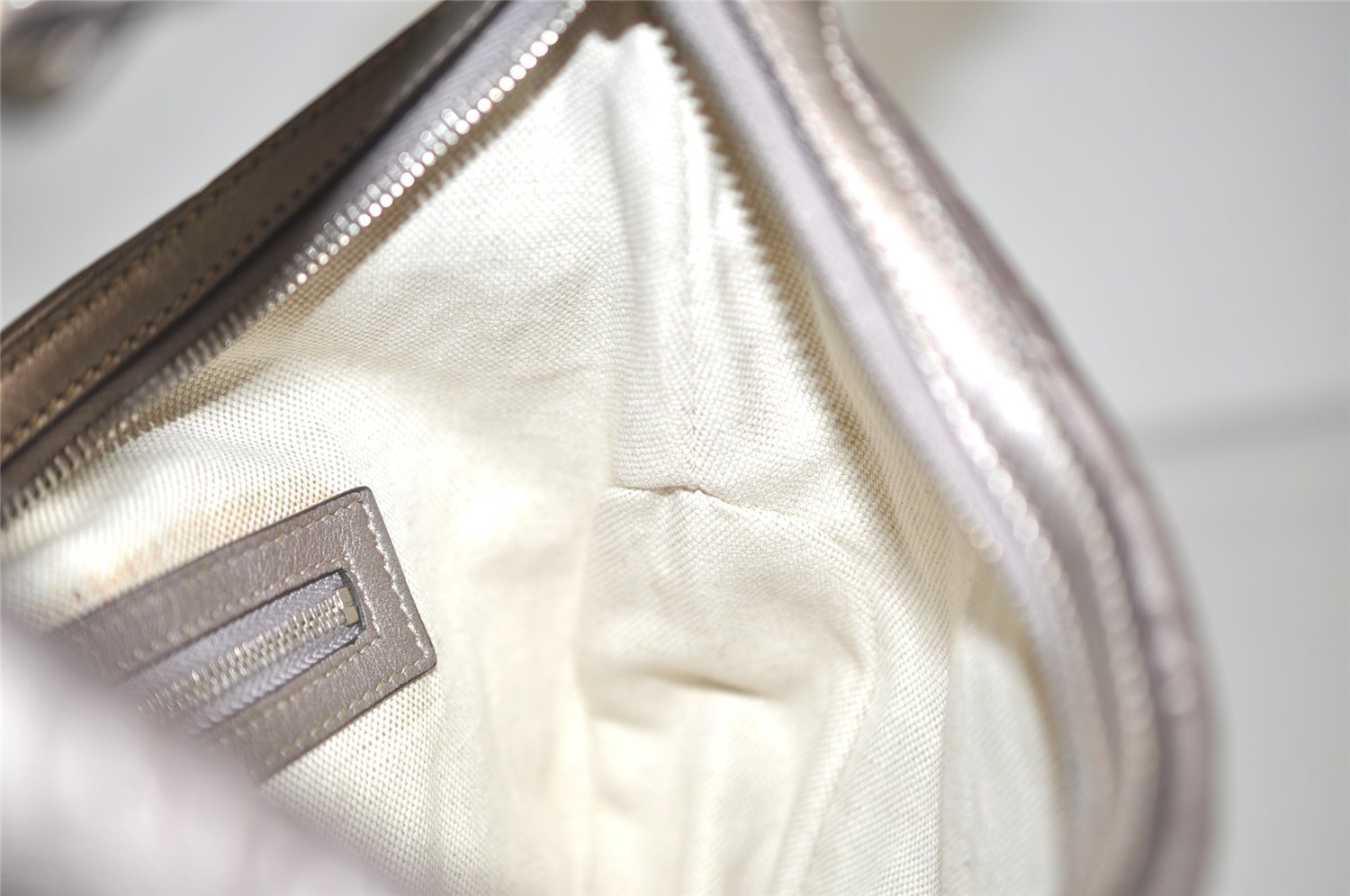 Authentic GUCCI Guccissima Twins GG Leather Shoulder Bag 232962 Purple 2173I