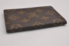 Authentic Louis Vuitton Monogram Porte 2 Cartes Vertical M60533 Pass Case 2174J