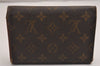 Authentic Louis Vuitton Monogram Porte Tresor Etui Papier Wallet M61202 LV 2175J