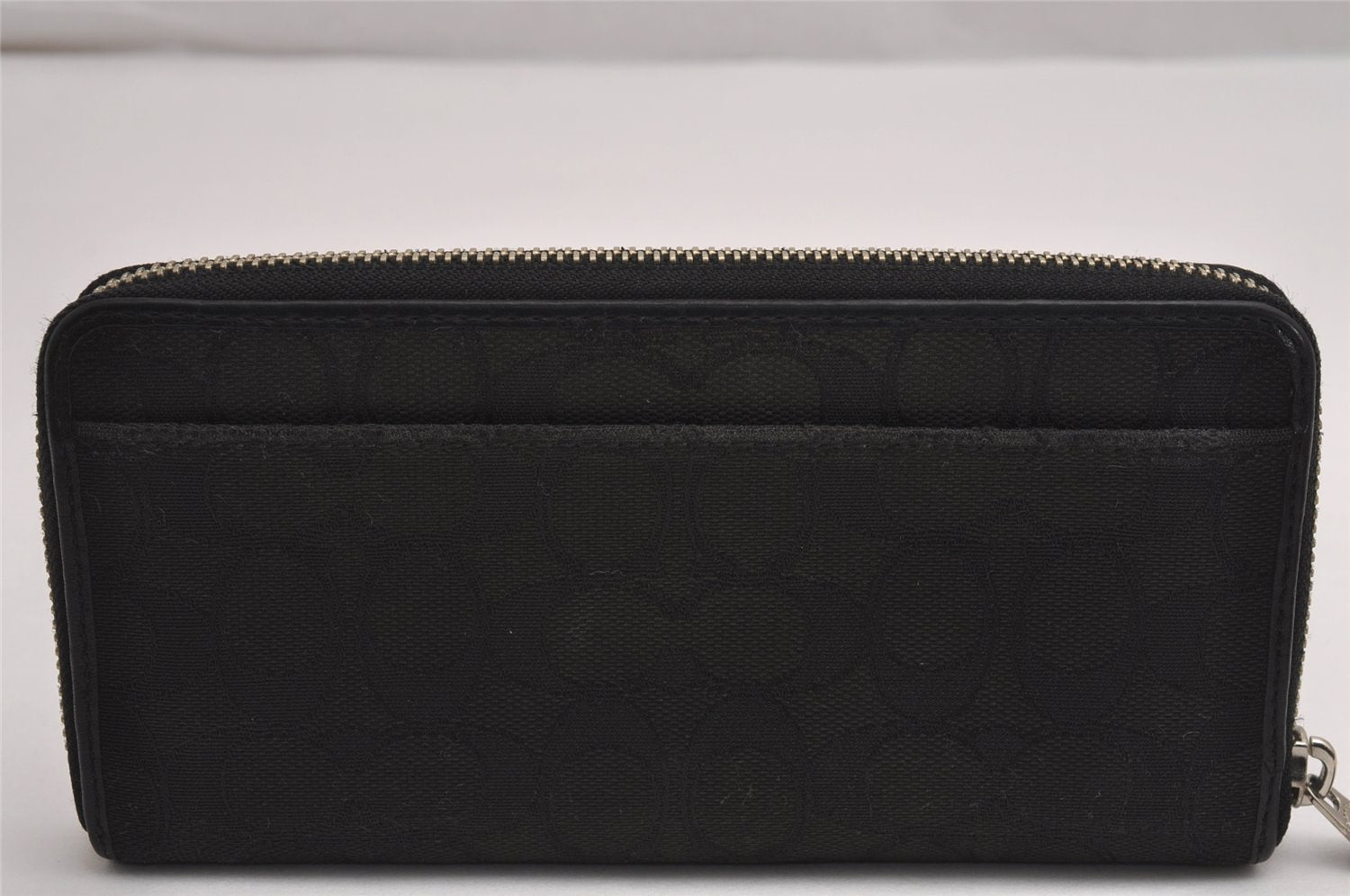 Authentic COACH Long Bifold Wallet Card Pass Case Brown Black Beige 4Set 2180J