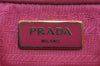 Authentic PRADA Nylon Tessuto Leather 2Way Shoulder Tote Hand Bag Pink 2181I