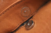 Authentic SOMES SADDLE Vintage Leather 2Way Shoulder Hand Bag Brown 2181J