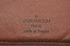 Authentic Louis Vuitton Monogram Portefeuille Multiple Wallet M60895 LV 2184I