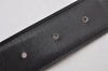 Authentic HERMES Constance Leather Belt Size 68cm 26.8" Brown Black 2184J