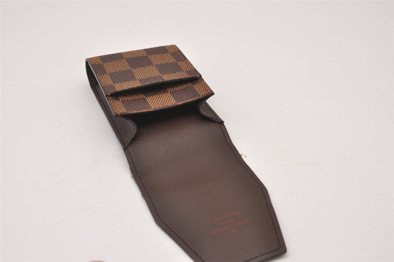 Authentic Louis Vuitton Damier Etui Cigarette Case N63024 LV 2185I