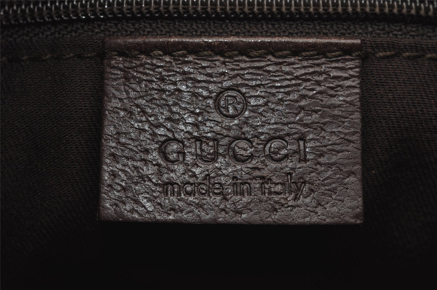 Authentic GUCCI Shoulder Hand Bag Purse GG Canvas Leather 115002 Brown 2186I