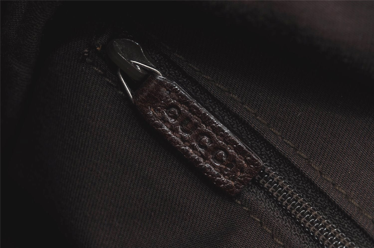 Authentic GUCCI Shoulder Hand Bag Purse GG Canvas Leather 115002 Brown 2186I