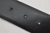 Authentic GUCCI Interlocking G Belt Leather 30.5-32.5" 132203 Black 2186J