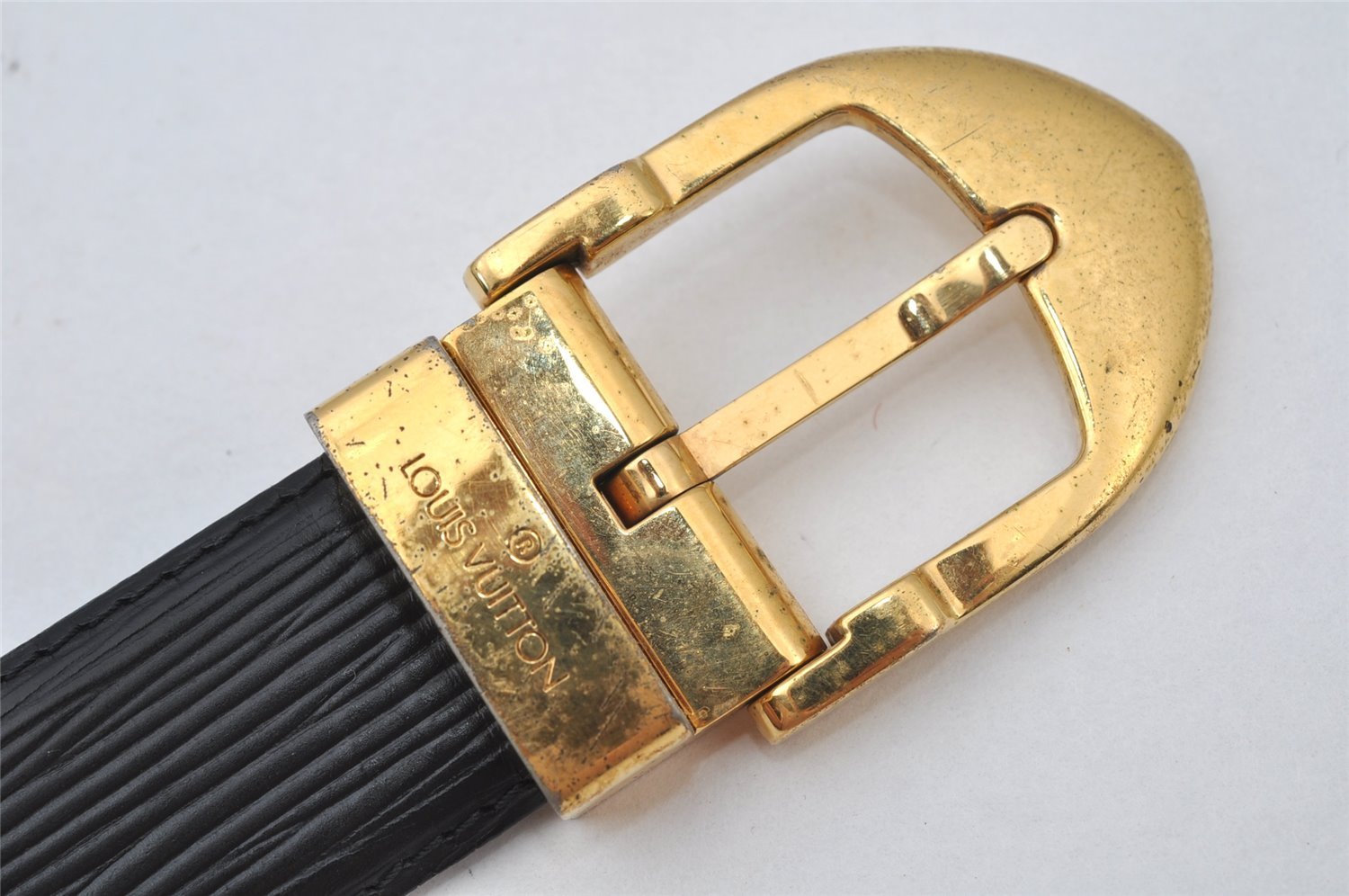Authentic Louis Vuitton Epi Ceinture Classic Belt 85cm 33.5