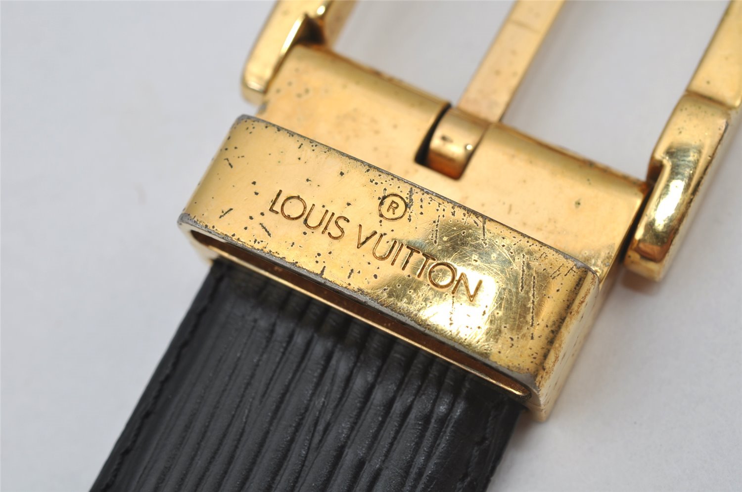 Authentic Louis Vuitton Epi Ceinture Classic Belt 85cm 33.5