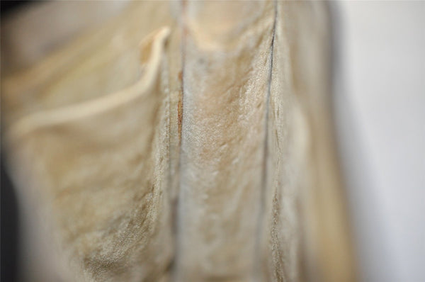 Authentic GUCCI Vintage Shoulder Cross Body Bag Purse Leather Black 2189I