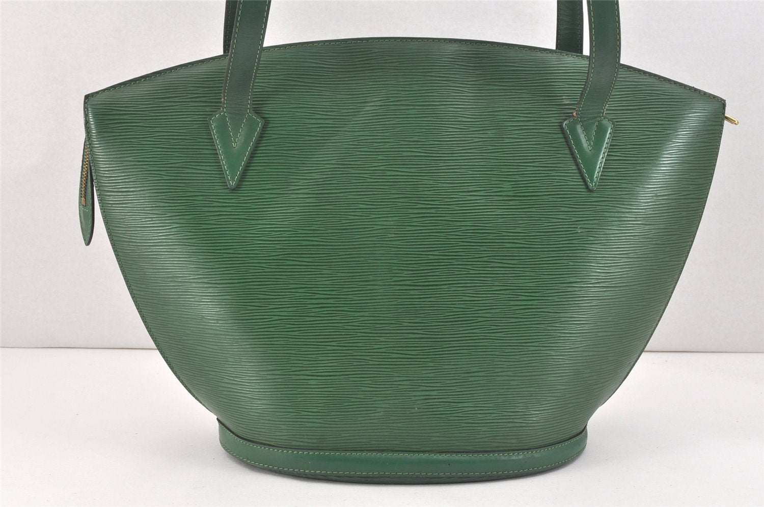 Auth Louis Vuitton Epi Saint Jacques Shopping Shoulder Bag Green M52264 LV 2189K