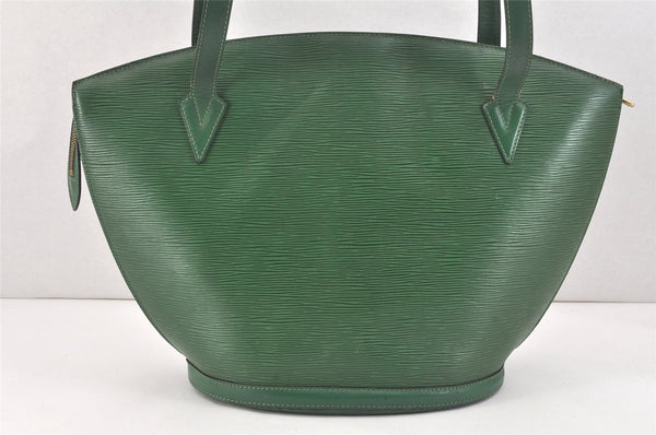 Auth Louis Vuitton Epi Saint Jacques Shopping Shoulder Bag Green M52264 LV 2189K