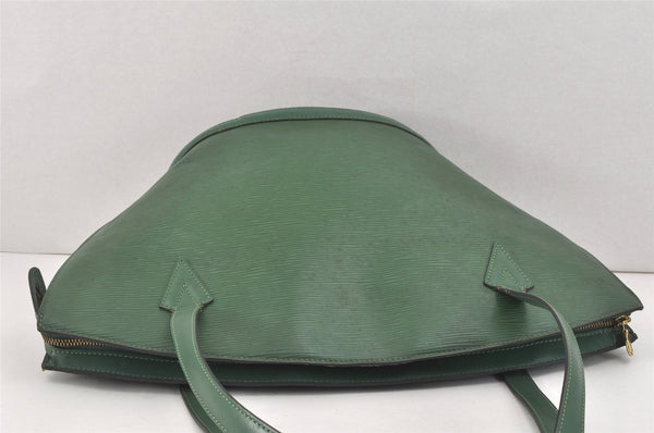 Auth Louis Vuitton Epi Saint Jacques Shopping Shoulder Bag Green M52264 LV 2189K