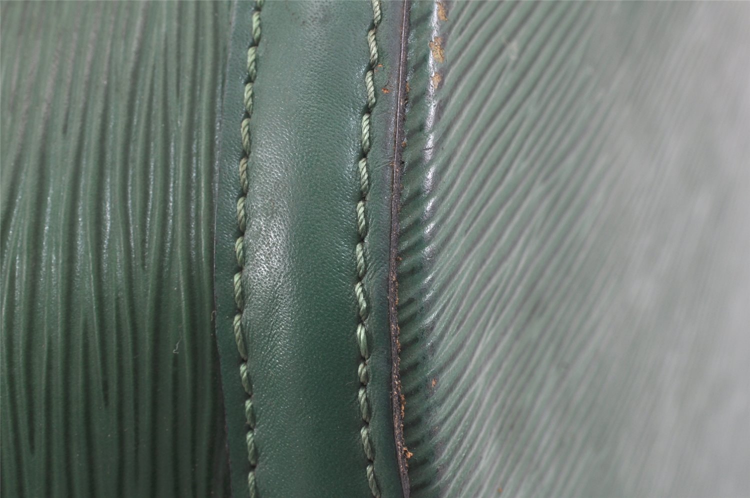 Auth Louis Vuitton Epi Saint Jacques Shopping Shoulder Bag Green M52264 LV 2189K