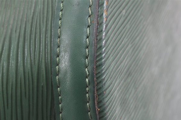 Auth Louis Vuitton Epi Saint Jacques Shopping Shoulder Bag Green M52264 LV 2189K