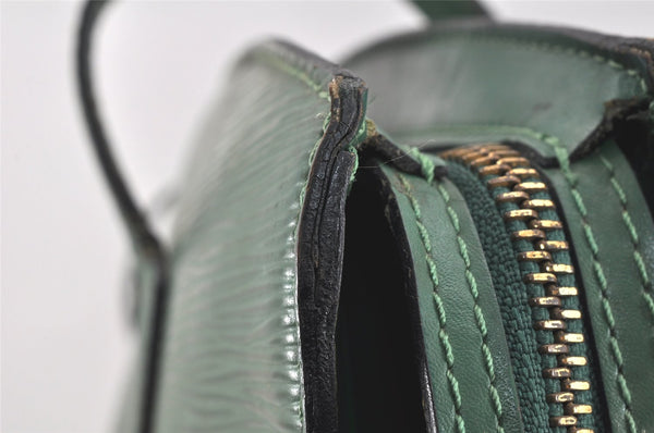 Auth Louis Vuitton Epi Saint Jacques Shopping Shoulder Bag Green M52264 LV 2189K