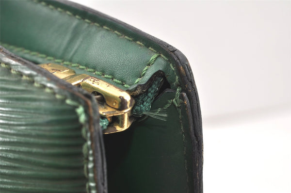 Auth Louis Vuitton Epi Saint Jacques Shopping Shoulder Bag Green M52264 LV 2189K