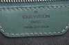 Auth Louis Vuitton Epi Saint Jacques Shopping Shoulder Bag Green M52264 LV 2189K