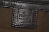 Authentic FENDI Zucca Mamma Baguette Shoulder Bag Canvas Leather Brown 2190I