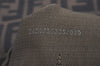 Authentic FENDI Zucca Mamma Baguette Shoulder Bag Canvas Leather Brown 2190I