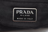 Authentic PRADA Vintage Tessuto City Nylon Shoulder Tote Bag B7699 Black 2191I