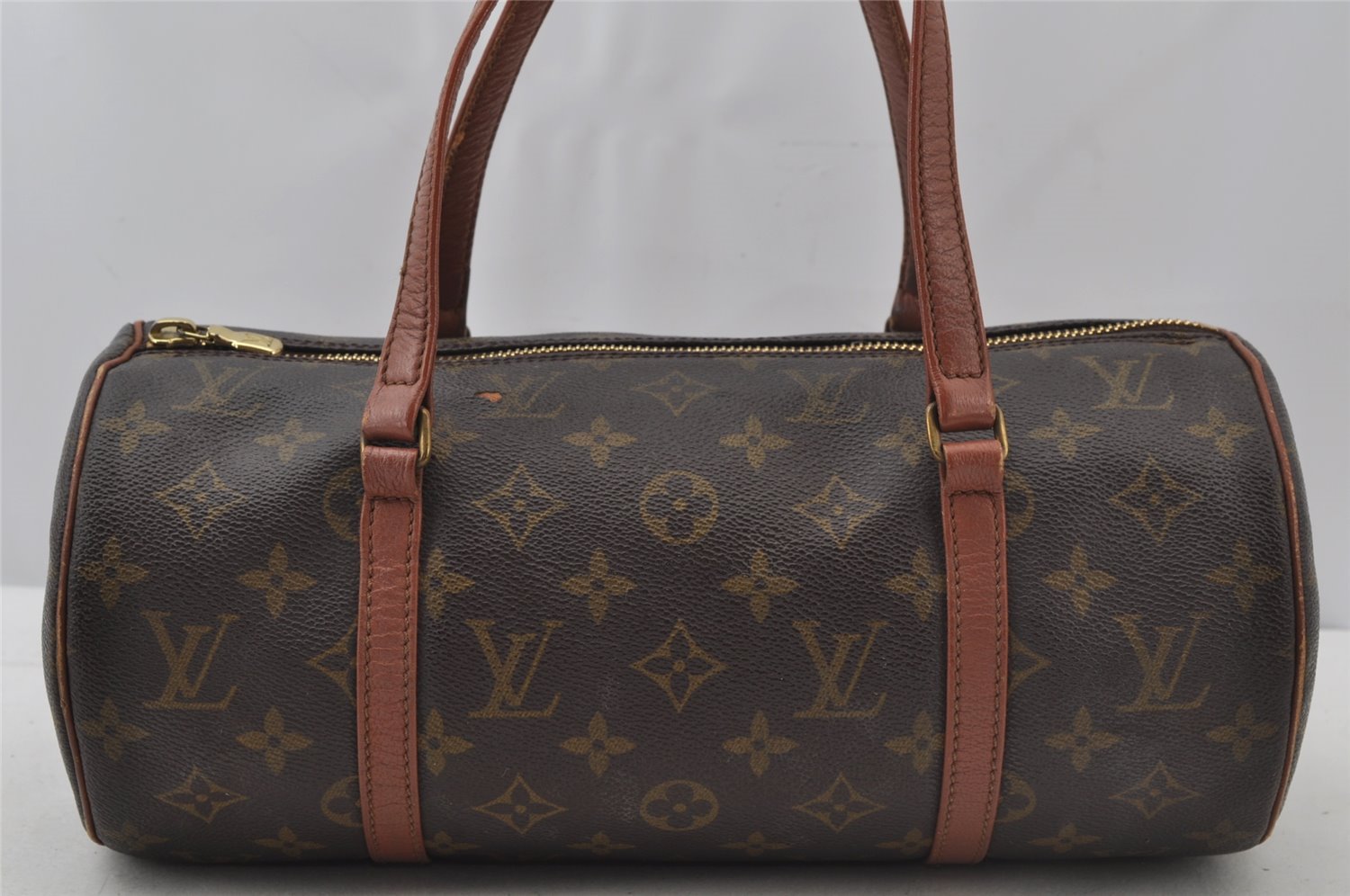 Authentic Louis Vuitton Monogram Papillon 30 Hand Bag Old Model LV 2191J