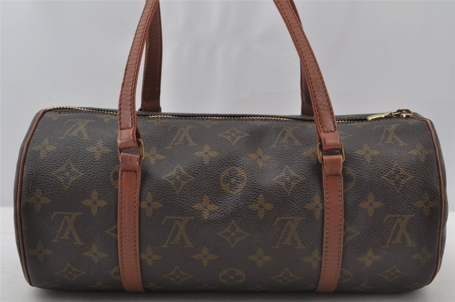 Authentic Louis Vuitton Monogram Papillon 30 Hand Bag Old Model LV 2191J