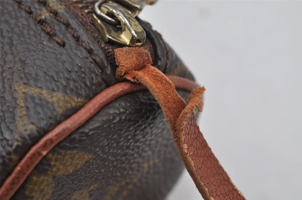 Authentic Louis Vuitton Monogram Papillon 30 Hand Bag Old Model LV 2191J