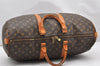 Authentic Louis Vuitton Monogram Keepall 50 Travel Boston Bag M41426 LV 2191K