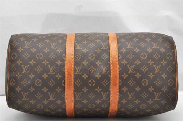 Authentic Louis Vuitton Monogram Keepall 50 Travel Boston Bag M41426 LV 2191K