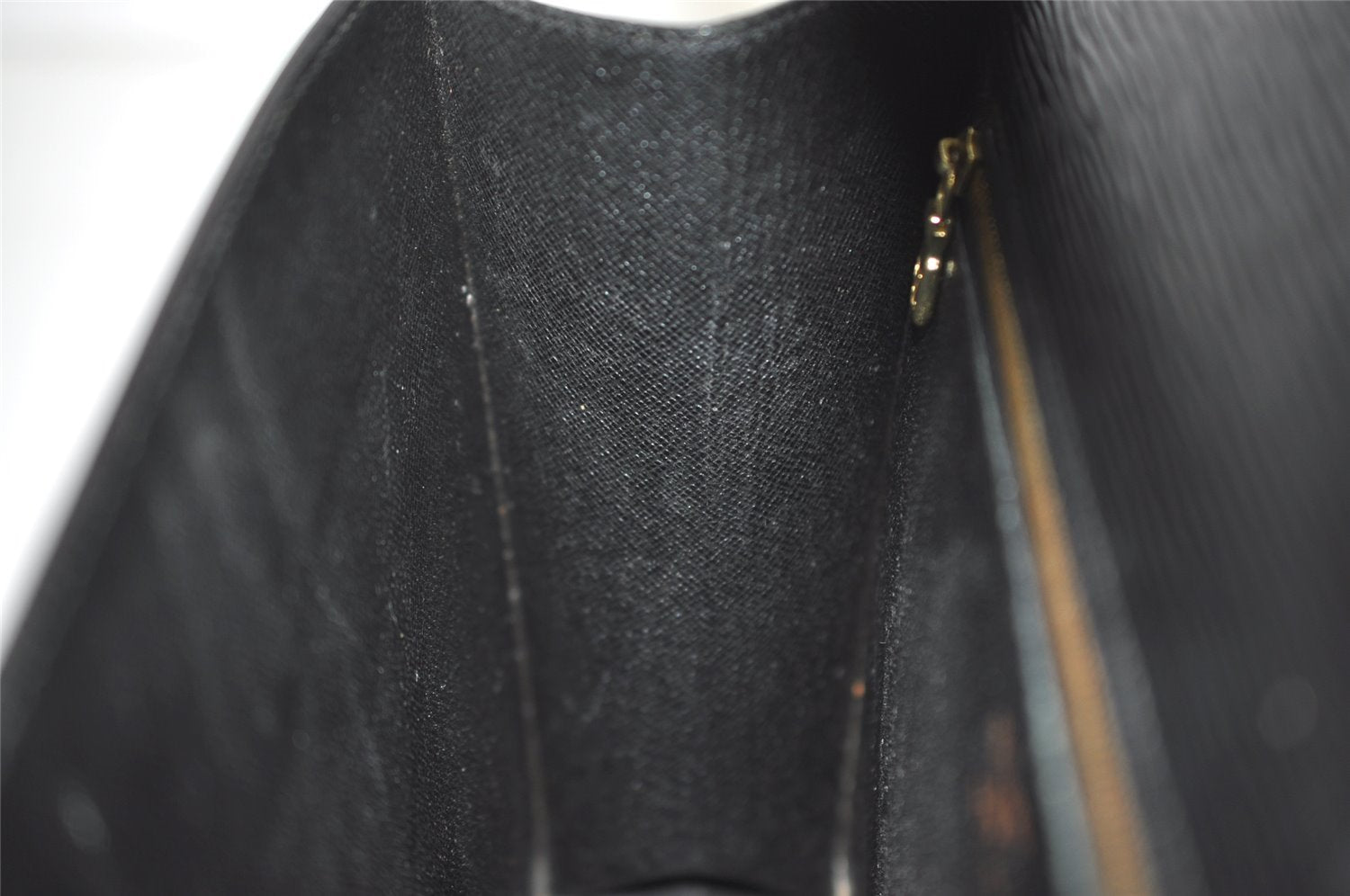 Authentic Louis Vuitton Epi Monceau 2Way Shoulder Hand Bag Black M52122 LV 2193I