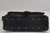 Authentic Christian Dior Hardcore 2Way Hand Bag Canvas Leather Black CD 2194J