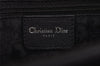 Authentic Christian Dior Hardcore 2Way Hand Bag Canvas Leather Black CD 2194J