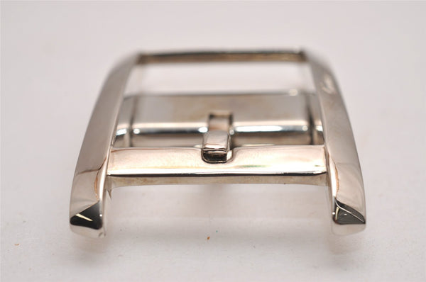 Authentic Cartier Buckle For Tank American Belt Silver Plating 2195J