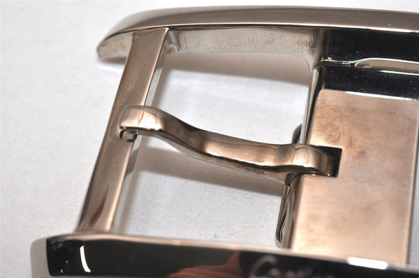 Authentic Cartier Buckle For Tank American Belt Silver Plating 2195J