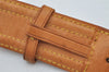 Authentic Louis Vuitton Vintage Leather Belt Size 90cm 35.4" Beige LV 2197J