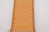 Authentic Louis Vuitton Leather Shoulder Strap Beige 35.4-42.5" LV 2198I