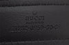 Authentic GUCCI Belt GG Canvas Leather 80-92cm 31.5-36.2" 121282 Black 2200J